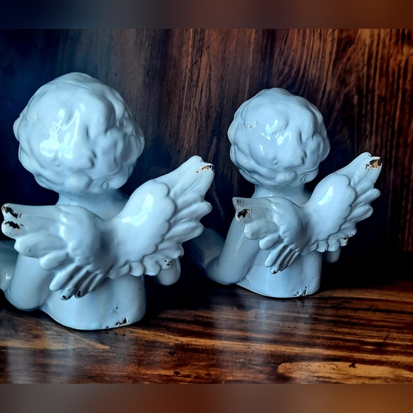 Angel Statue Ceramic - Picture 3 of 13